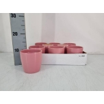 Cer Pot Pink Ø11,5 h11,5cm