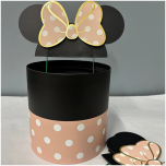 Box Mickey Mouse Pink with Topper (no Lid) - Set of 3