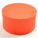 Paper Box Round Red Ø16 h8cm