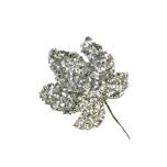 Stick Leaf Glitters Champagne 30cm