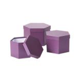 Hexagonal Hat Box BERRY 3TK