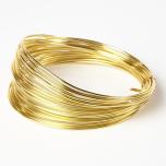 Aluminium Wire Traat LIGHT GOLD Ø2mm 100g ~11,5m