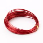 Aluminium Wire Traat RED Ø2mm 100g ~11,5m