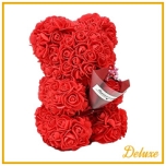 Bear Karu Roses Red 25cm