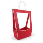 Bag Medaillon Red - M - (14x23x38cm) 1TK