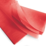 Sheet Silk Tube Siidipaber (17gr/m2) 50x75cm Red - 40tk Rullis